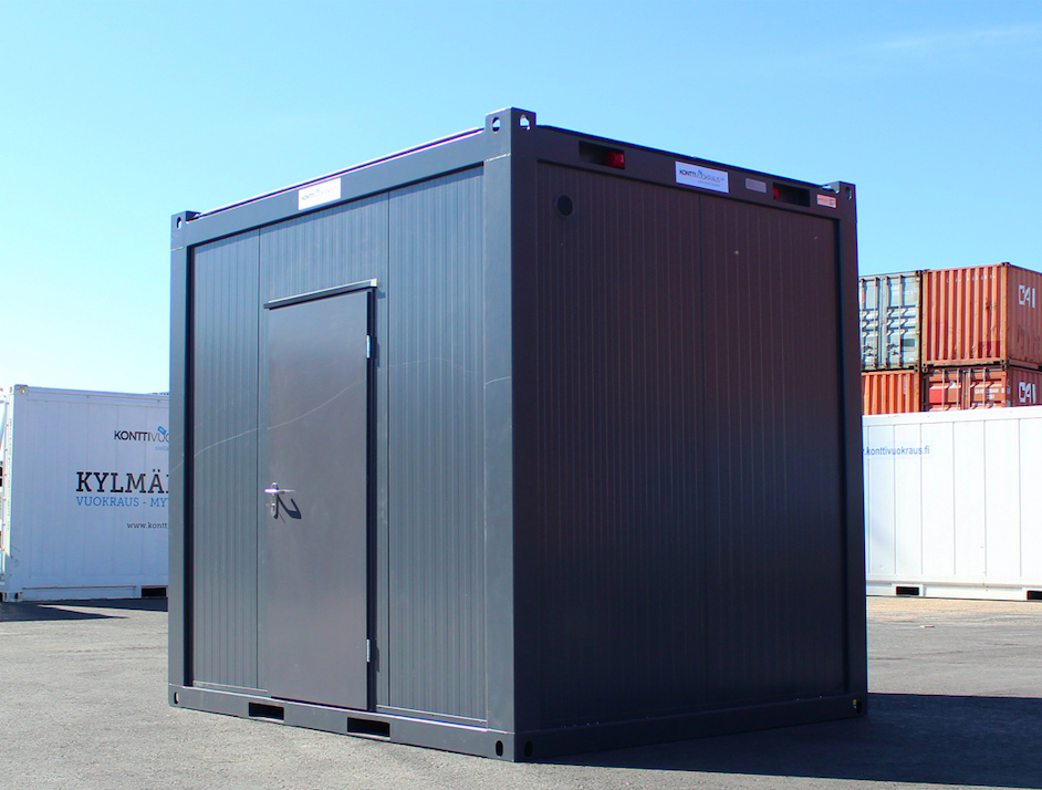 Container H10F có thể làm văn phòng hoặc nhà vệ sinh di động