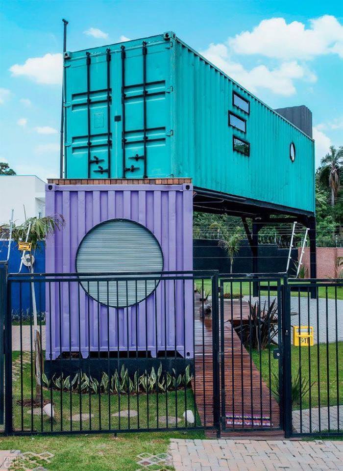 Mẫu nhà di động container số 241