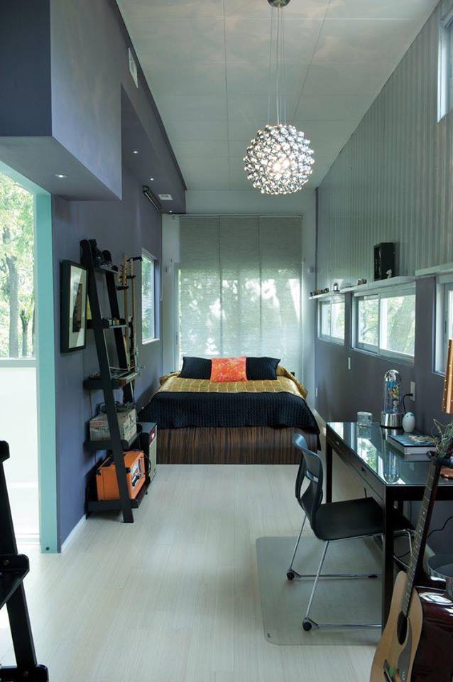 Mẫu nội thất nhà di động container số 244