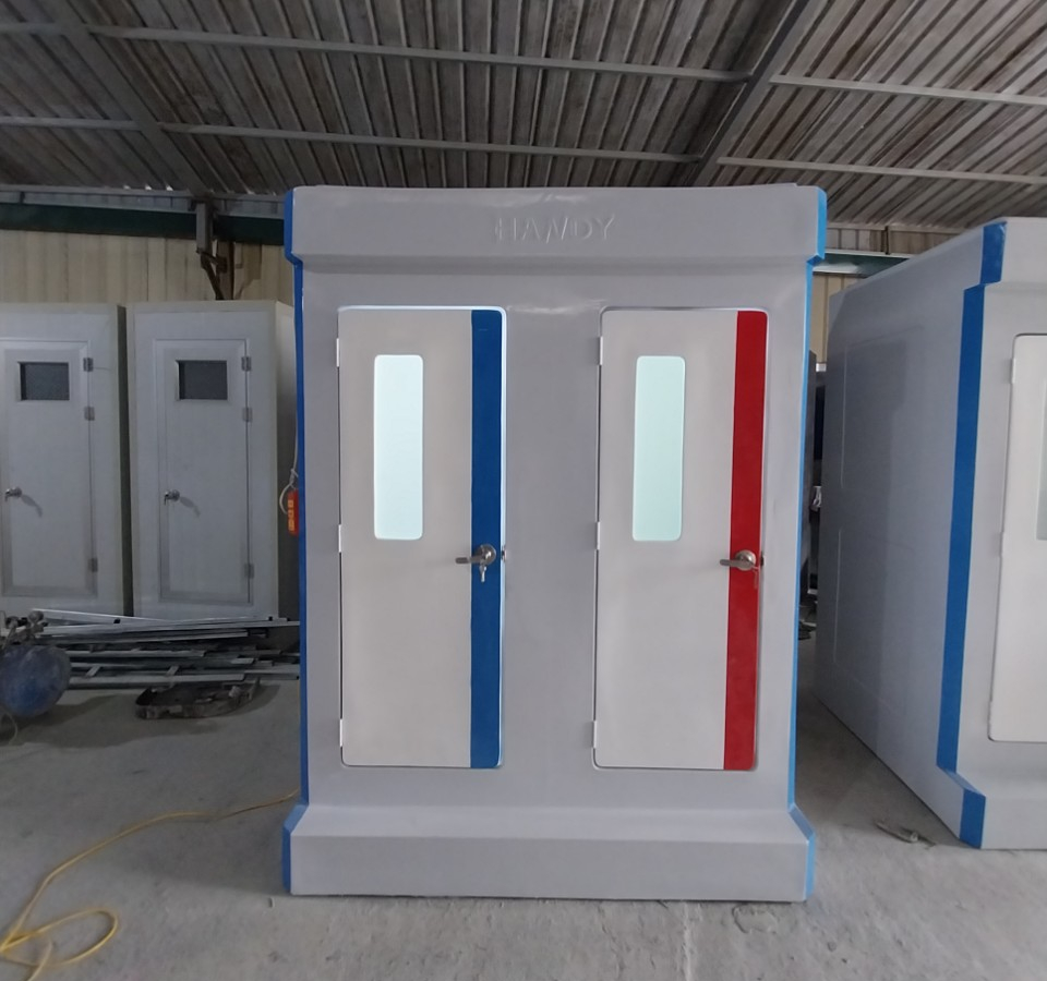 Nhà vệ sinh composite có thể triển khai số lượng lớn và đồng bộ