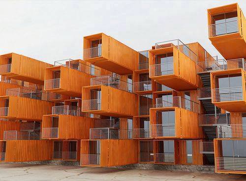 Tổ hợp nhà trọ từ container cũ