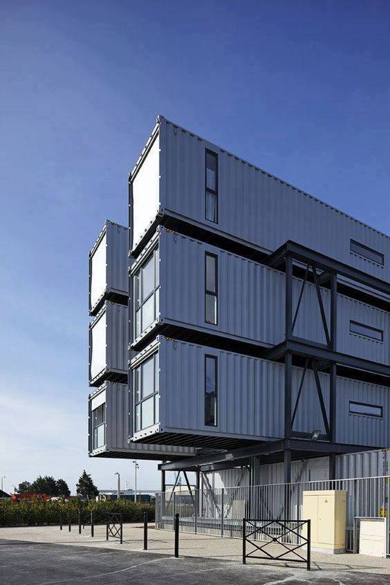 Mẫu thiết kế tổ hợp nhà container số 316