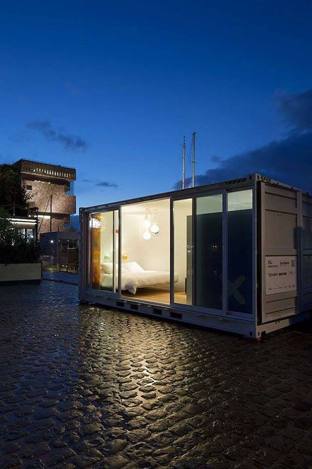 Mô hình nhà cho thuê từ container cũ