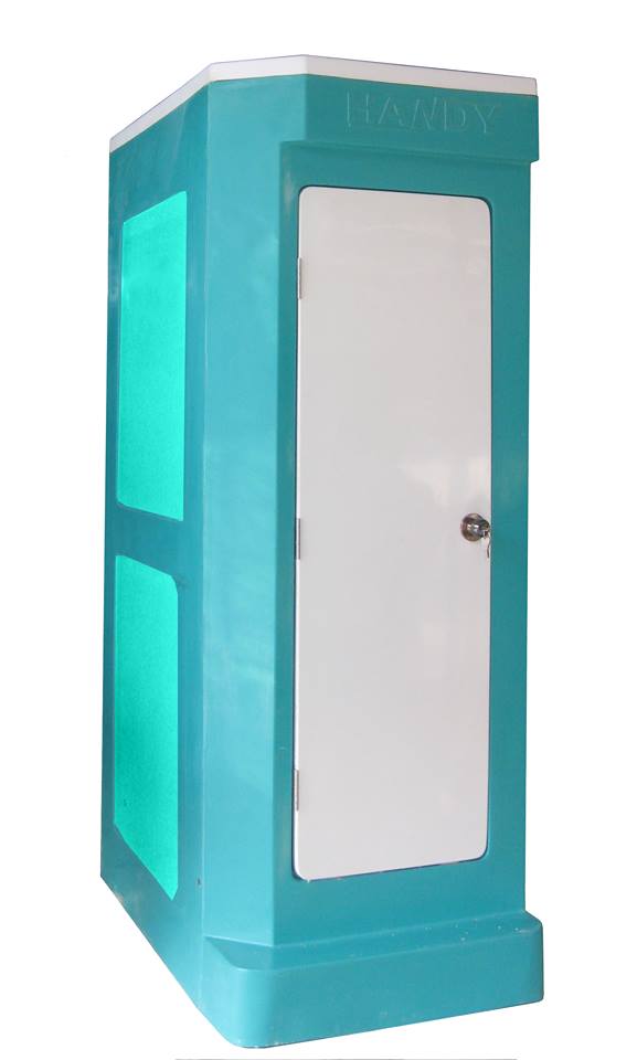 Màu sắc nhà vệ sinh di động HMT01 sau khi thay đổi